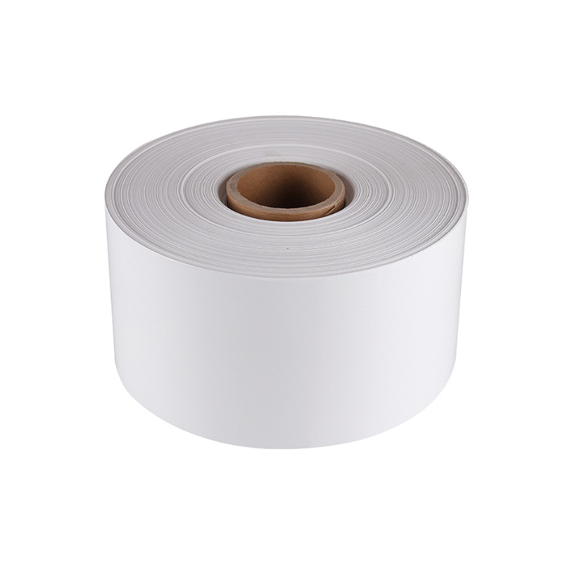 75um Vinil alb mat Yupo PP/ Adeziv cu solvent / 60g Căptușeală albă Glassine