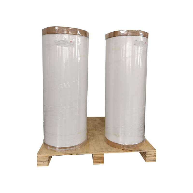 75um Vinil alb mat Yupo PP/ Adeziv cu solvent / 60g Căptușeală albă Glassine