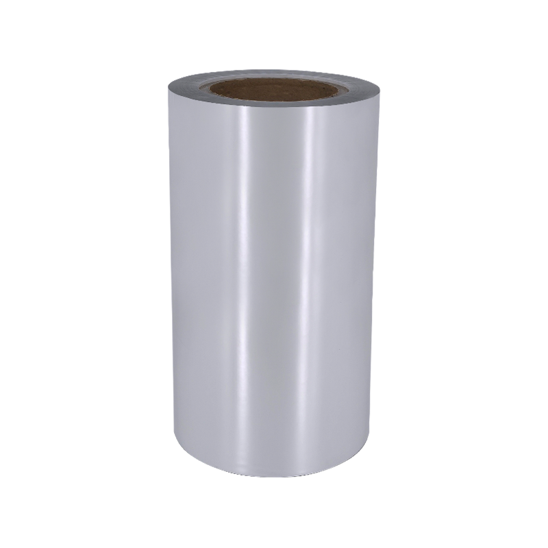 Material de etichetă PP din argint strălucitor