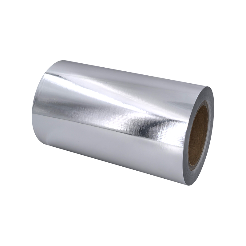 Material de etichetă PP din argint strălucitor