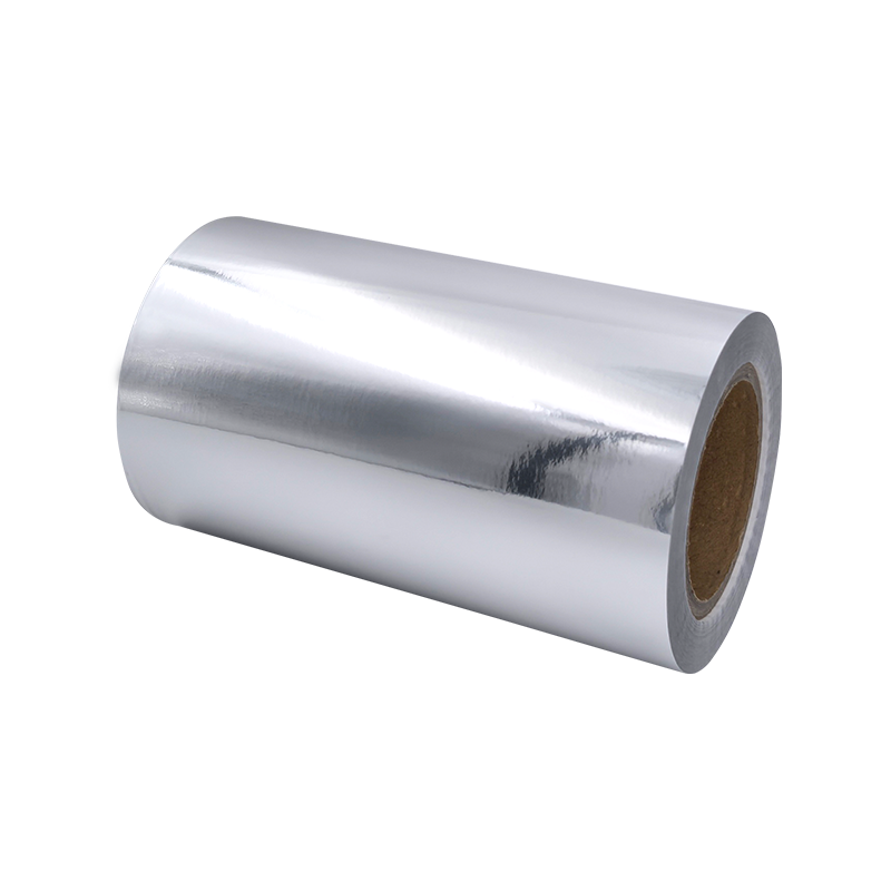 Material de etichetă PP din argint strălucitor