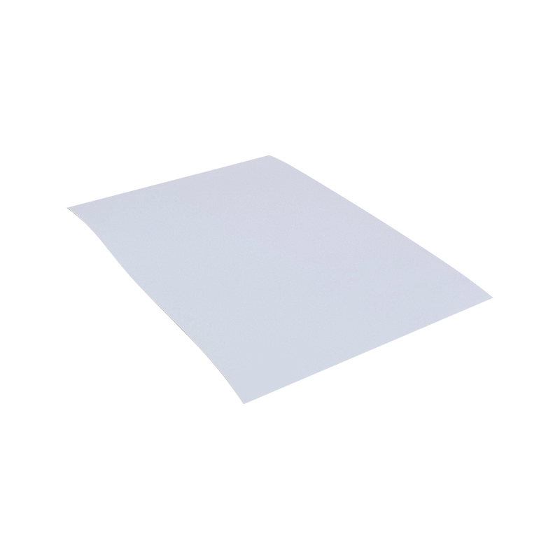 25um alb strălucitor aluminiu PET Film autocolant din hârtie adeziv pentru anvelope 