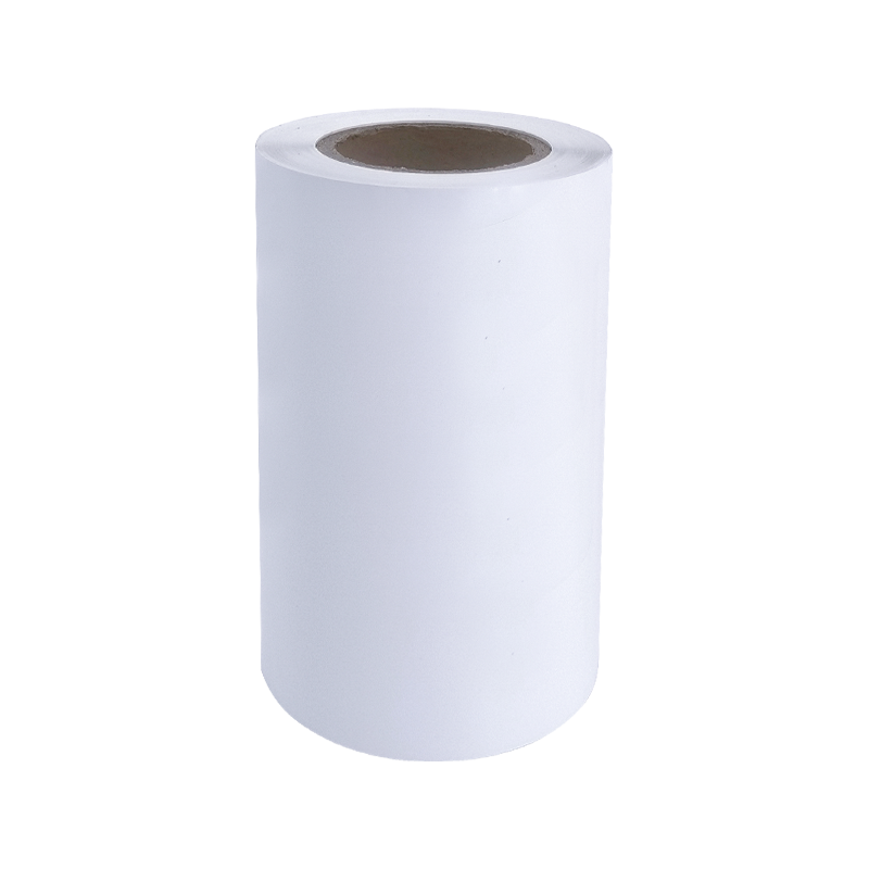 25um alb strălucitor aluminiu PET Film autocolant din hârtie adeziv pentru anvelope 