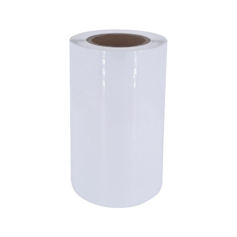 25um alb strălucitor aluminiu PET Film autocolant din hârtie adeziv pentru anvelope 