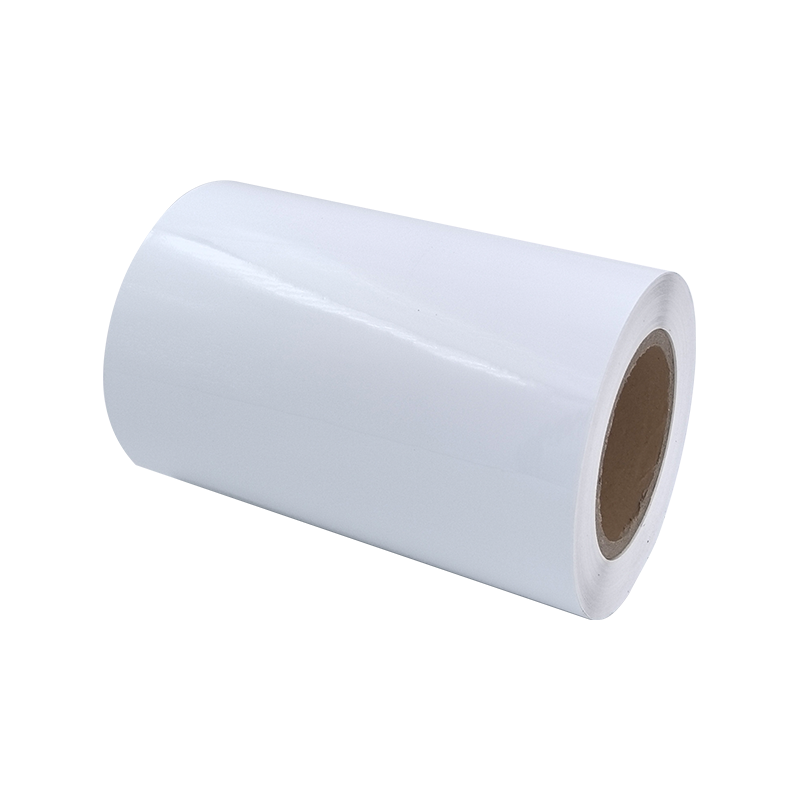 25um alb strălucitor aluminiu PET Film autocolant din hârtie adeziv pentru anvelope 