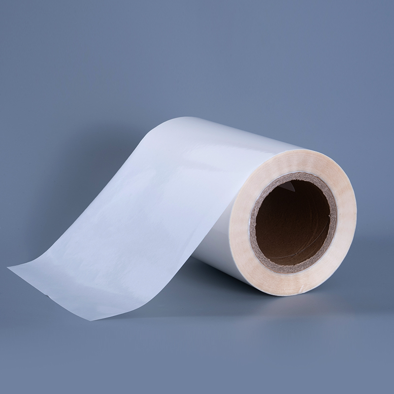 Film PET transparent de 25 mic cu etichete adezive detașabile din poliester transparent