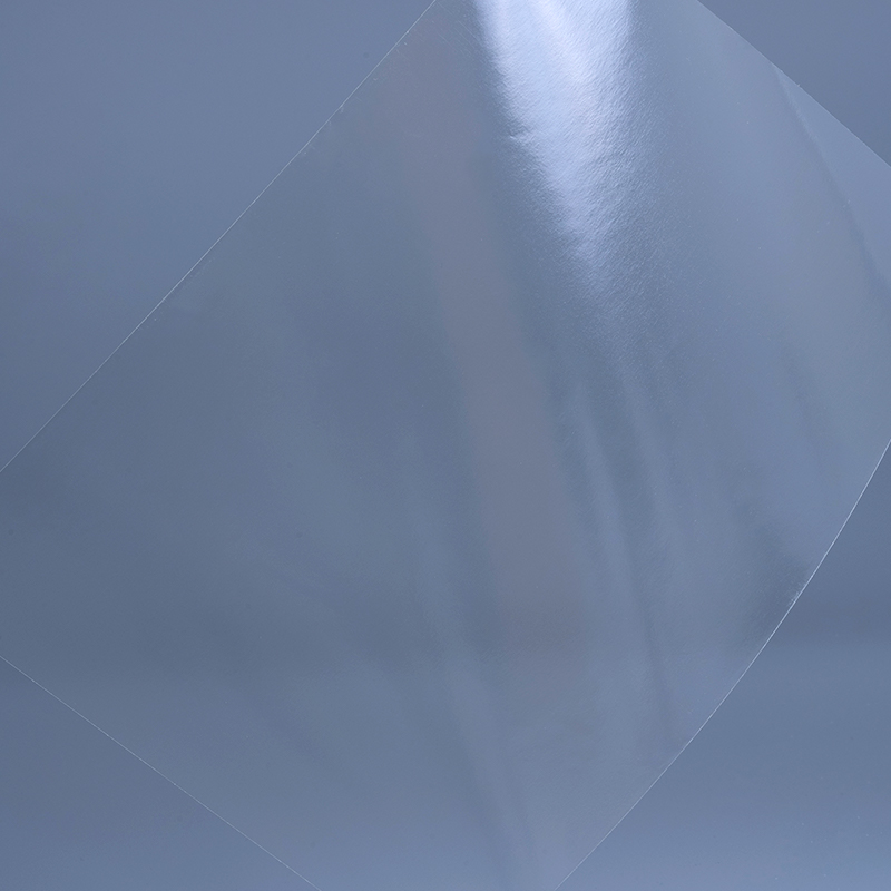 50 mic transparent autoadeziv film poliester vinil autocolant imprimare etichetă rulou Jumbo