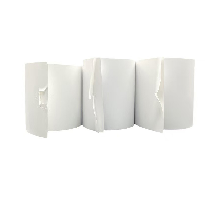 Hârtie fragilă cu jet de cerneală autoadezivă de 90 µm alb mat