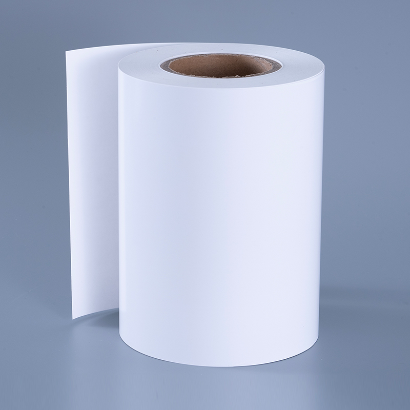 Hârtie autocolante de vinil alb lucios, impermeabilă, imprimabilă cu jet de cerneală