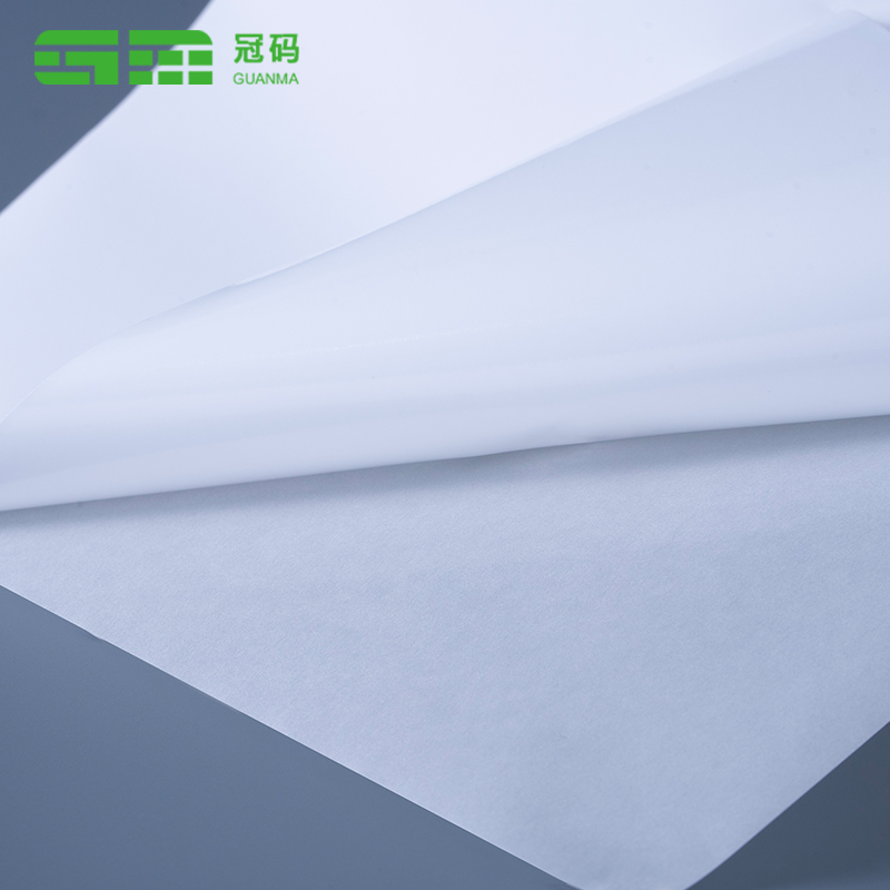 Rolă Jumbo de etichete de hârtie sintetică PP cu etichetă detașabilă de 75 mic