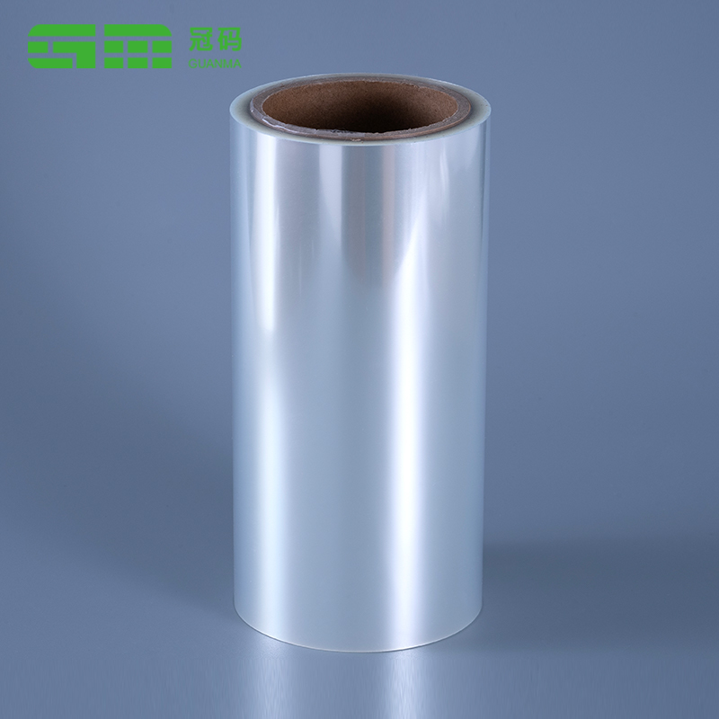 Material de etichetă din polipropilenă transparentă de 50 microni Film autoadeziv PP cu adeziv detașabil