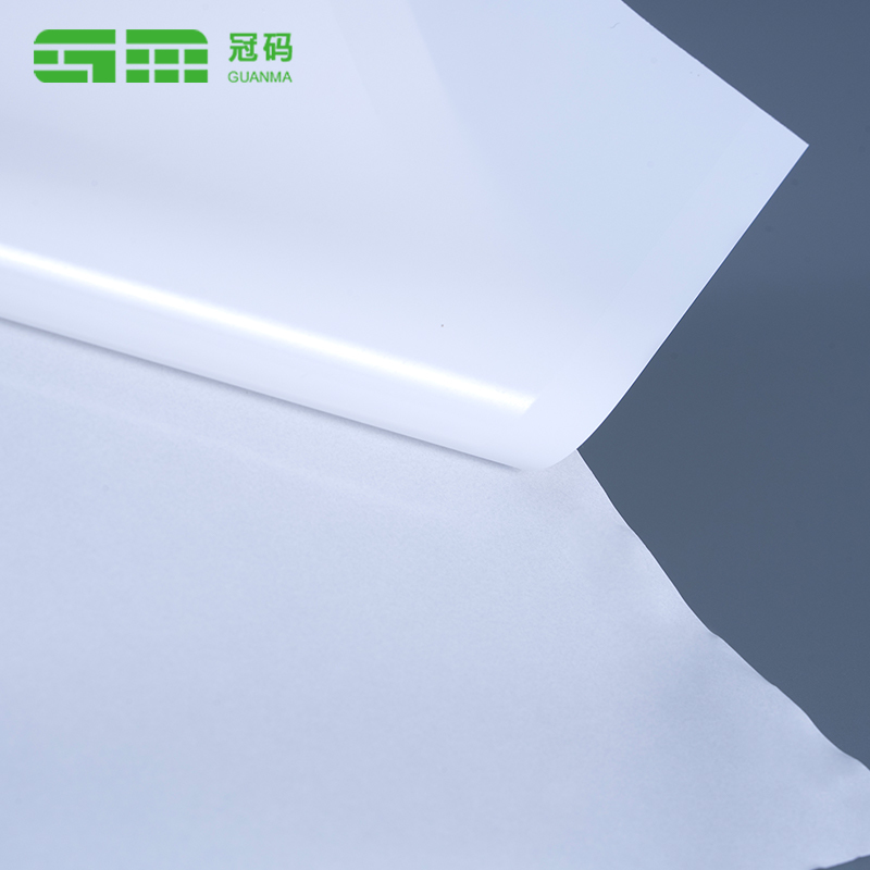 Autocolant din hârtie impermeabilă PP alb mat 100mic pentru imprimantă cu jet de cerneală